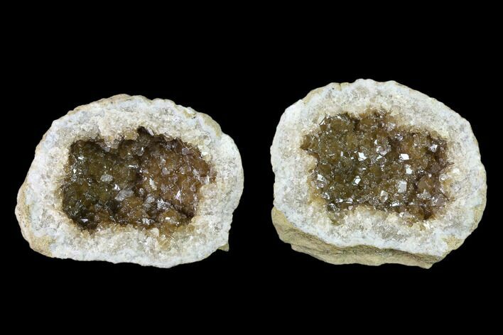 Keokuk Geode with Calcite Crystals - Missouri #135012